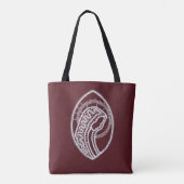 Tote Bag Sainte Vierge Marie, dentelle (Dos)