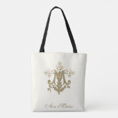 Tote Bag Sainte Vierge Marie Marian Cross Ave Maria Fourre- (Dos)