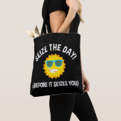 Tote Bag Saisis Le Jour ! (Avant De Vous Saisir) (De près)