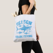 Tote Bag saison de pêche au requin (De près)