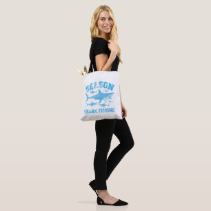 Tote Bag saison de pêche au requin