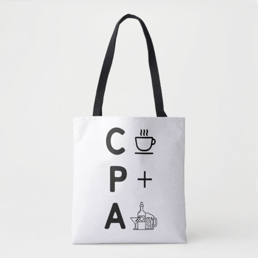 Tote Bag Saison drôle d'impôts d'expert-comptable de CPA (Devant)