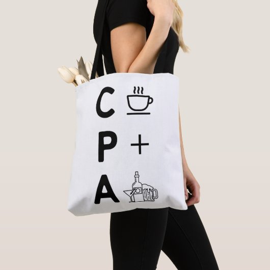 Tote Bag Saison drôle d'impôts d'expert-comptable de CPA (De près)