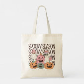Tote Bag Saison Éffrayante d'Halloween (Dos)