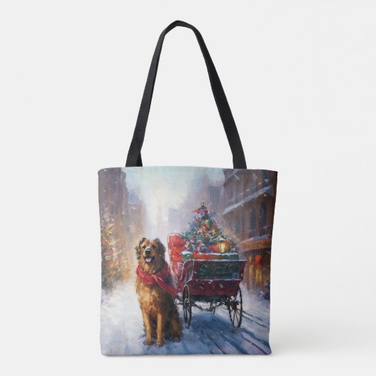 Tote Bag Saison festive de Noël de Setter en Irlande (Dos)