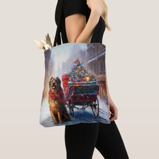 Tote Bag Saison festive de Noël de Setter en Irlande (De près)