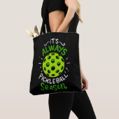 Tote Bag Saison Pickleball (De près)