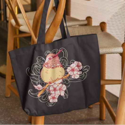 Tote Bag Sakura Bird