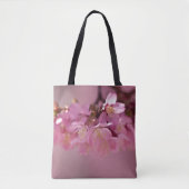 Tote Bag Sakura Cherry Blossoms Delicate Pink Bouquet (Devant)