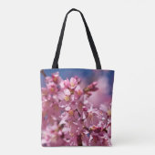 Tote Bag Sakura Cherry Blossoms embrassés par Sunlight (Dos)