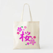 Tote Bag Sakura en japonais (Devant)