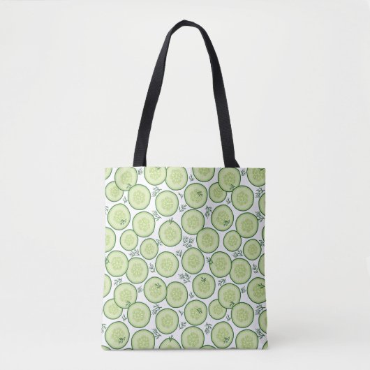 Tote Bag Salade de concombre (Devant)