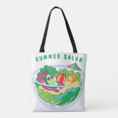 Tote Bag Salade d'été (Dos)