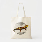 Tote Bag Salamandre de feu - Salamandra (Devant)
