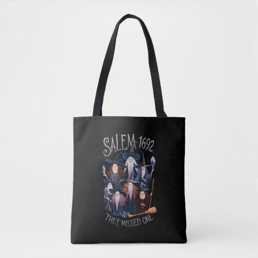 Tote Bag Salem 1692 Ils Ont Manqué Une Sorcière Halloween (Devant)
