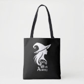 Tote Bag Salem Witch Academy Halloween Wiccan sorcières (Devant)