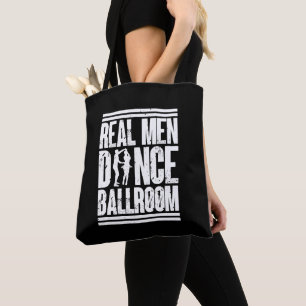 Tote Bag Salle de bal Real Men Dance - Danseurs de salle de