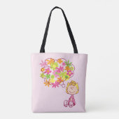 Tote Bag Sally pense aux fleurs (Dos)