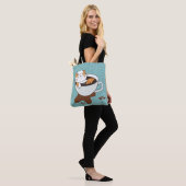 Tote Bag Salon de chat au café (Sur le modèle)