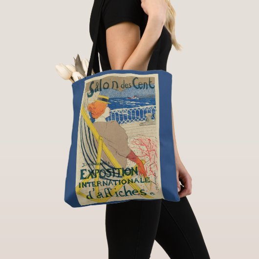 Tote Bag Salon des Cents de Toulouse Lautrec, Art Nouveau (De près)