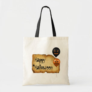 Tote Bag Salutation de vieux parchemin d'Halloween