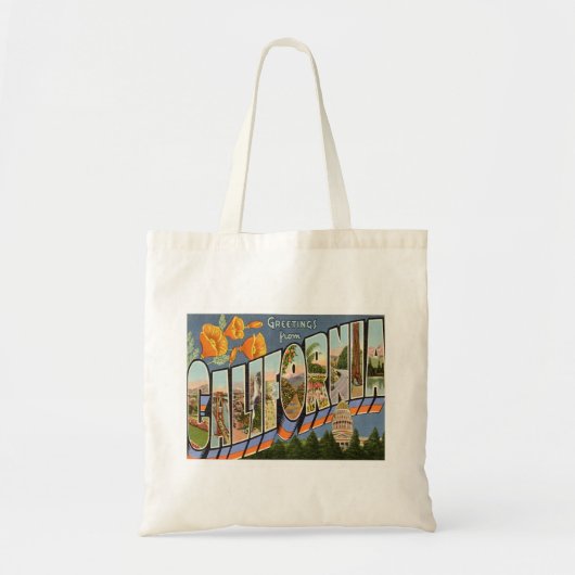Tote Bag Salutations de Californie (Devant)