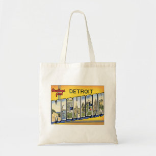 Tote Bag Salutations De Detroit Michigan
