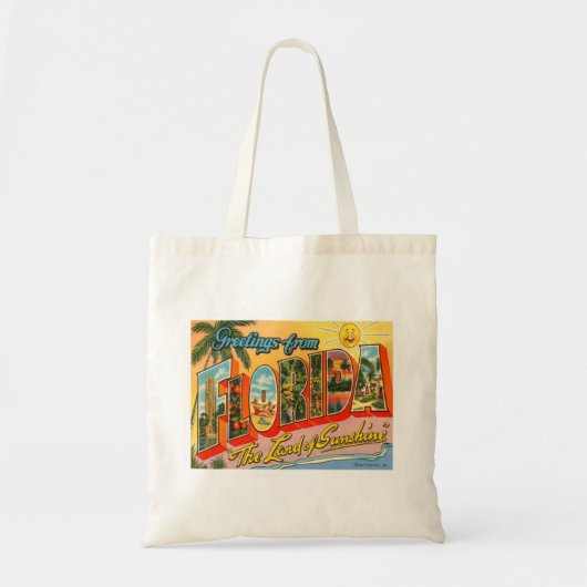 Tote Bag Salutations De Floride (Devant)