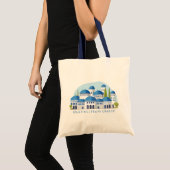 Tote Bag Salutations de Greece Retro (Devant (produit))