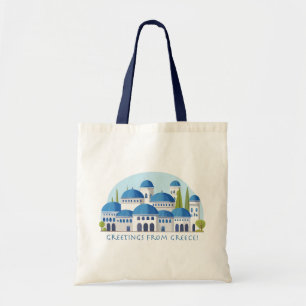 Tote Bag Salutations de Greece Retro