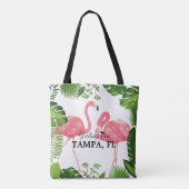 Tote Bag Salutations de Tampa, Floride (Dos)