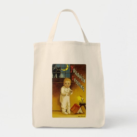 Tote Bag Salutations d'Halloween (Devant)