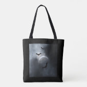 Tote Bag Salutations d'Halloween éffrayante Eclipse (Dos)
