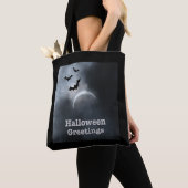 Tote Bag Salutations d'Halloween éffrayante Eclipse (De près)