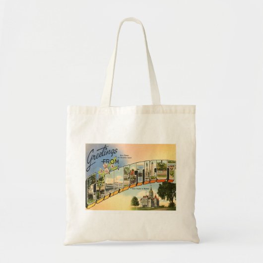 Tote Bag Salutations Du Connecticut (Devant)