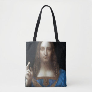 Tote Bag Salvator Mundi, Jésus Christ, Léonard de Vinci
