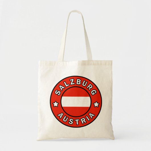 Tote Bag Salzbourg Autriche (Devant)