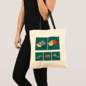 Tote Bag Same eyes, different shapes (Devant (produit))