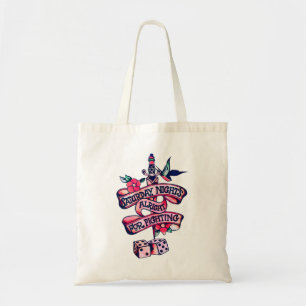 Tote Bag Samedi soir, ça va pour combattre
