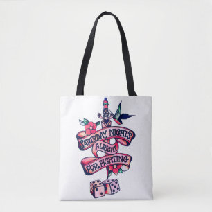 Tote Bag Samedi soir, ça va pour combattre