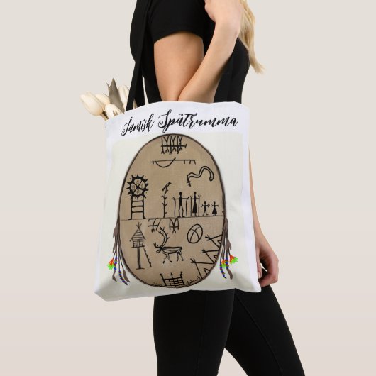 Tote Bag Samisk Spåtrumma (De près)