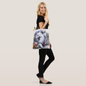 Tote Bag Samoyed (Sur le modèle)