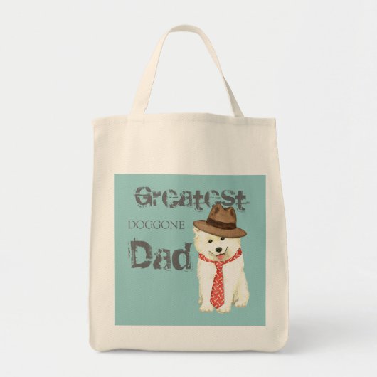 Tote Bag Samoyed Papa (Devant)