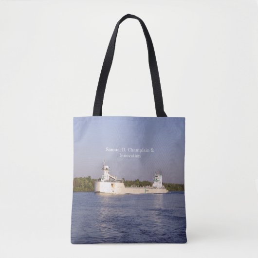 Tote Bag Samuel D. Champlain & Innovation à fourre-tout (Devant)