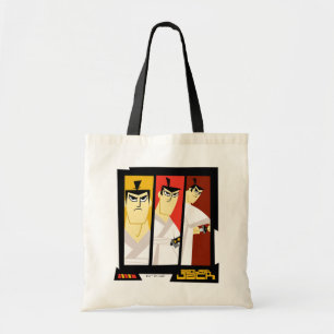 Tote Bag Samurai Jack Caractère Tri-Panel Futuristic Frame