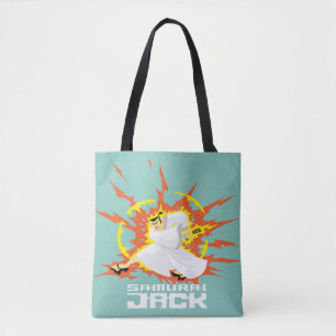 Tote Bag Samurai Jack Energy Graphic