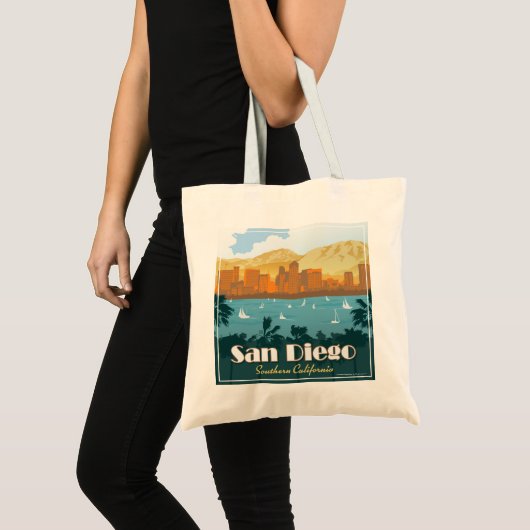 Tote Bag San Diego, CA (Devant (produit))