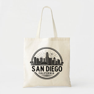 Tote Bag San Diego California Skyline
