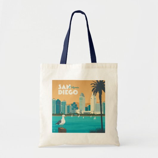 Tote Bag San Diego, Californie (Devant)