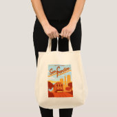 Tote Bag San Francisco, CA - La ville près de la baie (Devant (produit))